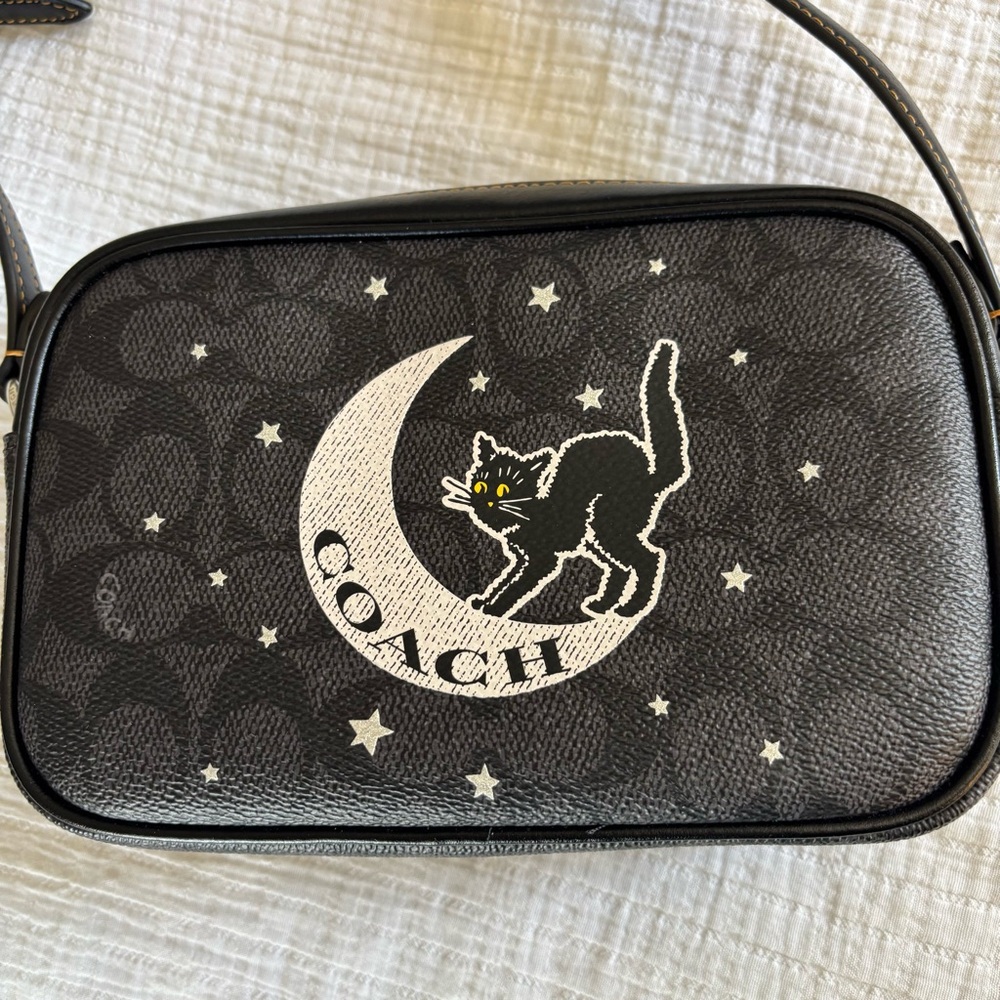 Coach Halloween Cat Jamie Camera Bag Crossbody (Halloween 2024 Line)